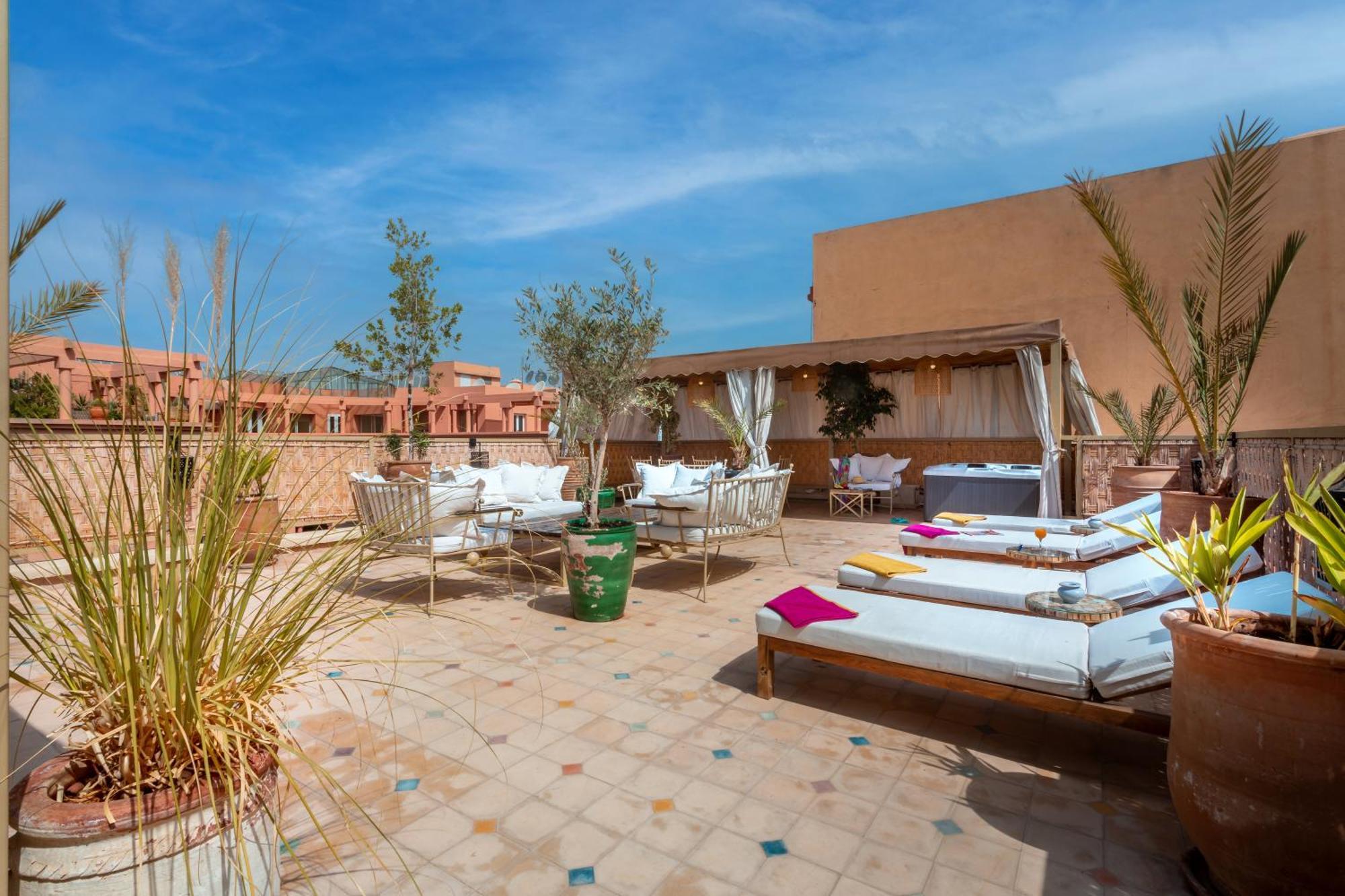 Les Tanneurs Penthouse Marrakech Apartment Маракеш Екстериор снимка